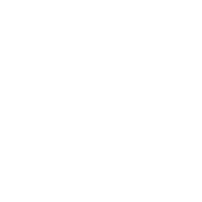 Icon - White pound symbol inside a white circle
